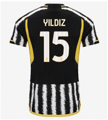 Juventus Kenan Yildiz #15 Primera Equipación 2023-24 Manga Corta